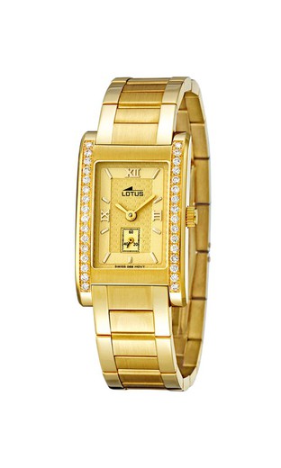 Reloj Lotus Oro 18kts Mujer 443/2 Diamantes