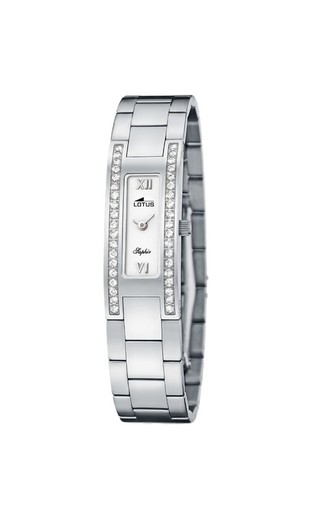 Reloj Lotus Oro Blanco 18kts Mujer 316/1 Diamantes