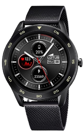 Lotus Smartwatch Herrklocka 50010/A Stålsvart