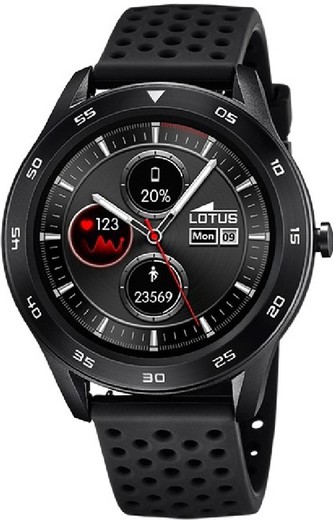 Lotus smartwatch herenhorloge 50013/D sport zwart