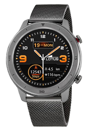 Męski zegarek Lotus Smartwatch 50022/1 ze stali
