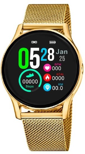 Reloj Lotus Smartwatch Mujer 50003/A Acero Dorado