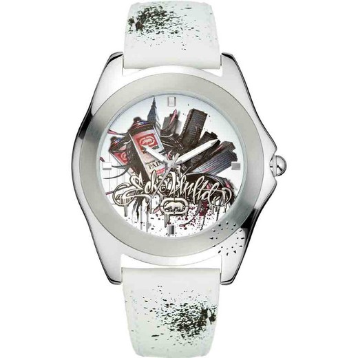 Reloj Marc Ecko Hombre E07502G2 Piel Blanco