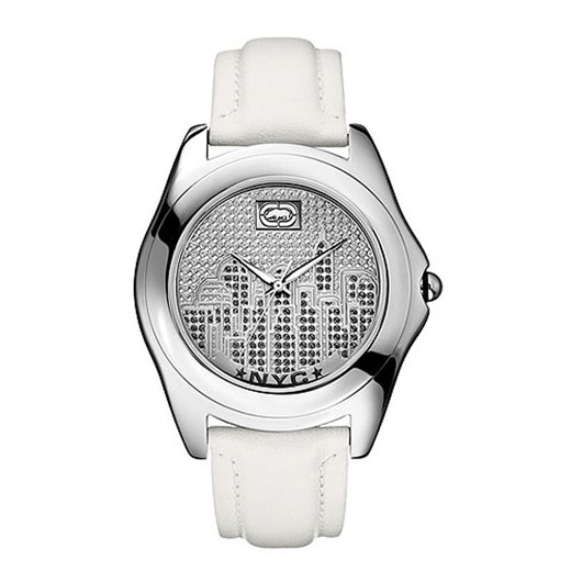 Reloj Marc Ecko Hombre E08504G6 Piel Blanco