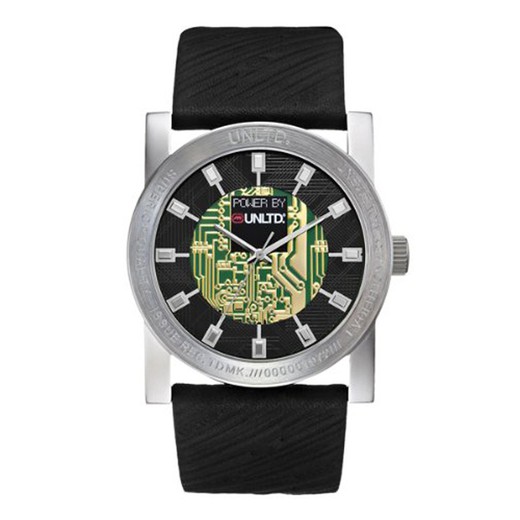 Reloj Marc Ecko Hombre E10041G1 Piel Negro