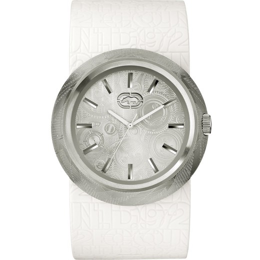 Reloj Marc Ecko Hombre E11534G2 Silicona Blanco