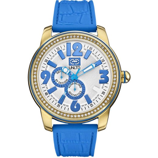 Reloj Marc Ecko Hombre E13544G5 Silicona Azul