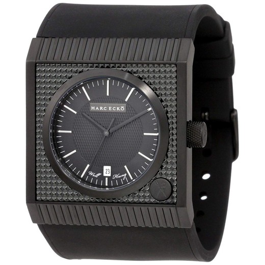 Reloj Marc Ecko Hombre E14544G1 Silicona Negro