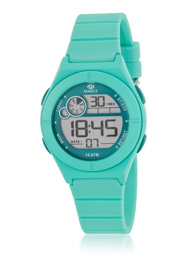 Reloj Marea Digital Infantil B25162/4 Sport Azul Turquesa