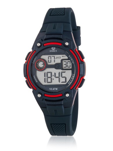 Marea Digital Kinderhorloge B25163/3 Sport Donkerblauw