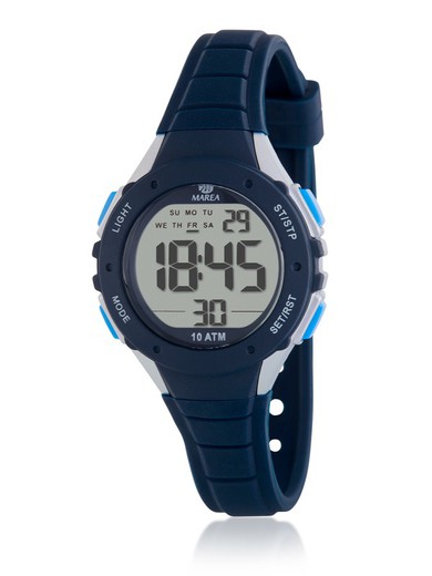 Marea Digital Montre Enfant B25174/2 Sport Bleu