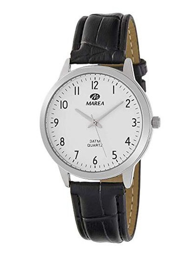 Marea herenhorloge B21183 / 2 zwart leer