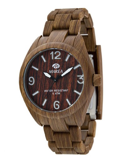 Orologio da uomo Marea B35296 / 4 Wood