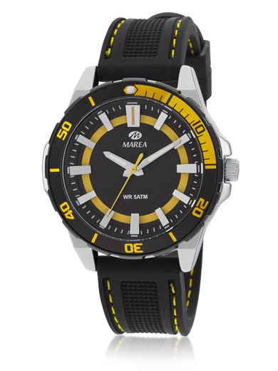 Marea Herrenuhr B35343 / 2 Sport Schwarz