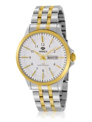 Relógio masculino Marea B36160 / 3 bicolor dourado