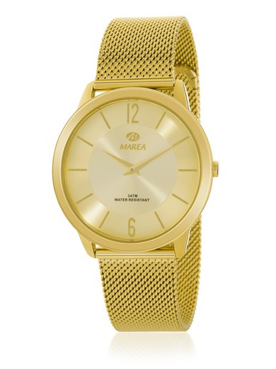 Reloj Marea Hombre B36179/4 Dorado Esterilla