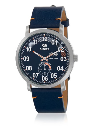 Marea Herrenuhr B36185/2 Special Edition Blaues Leder