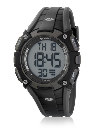 Reloj Marea Hombre B40206/1 Sport Negro Bicolor Gris