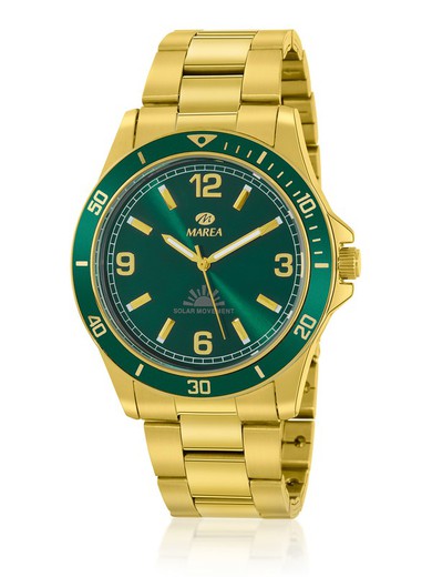 Reloj Marea Hombre B41349/5 Solar Dorado