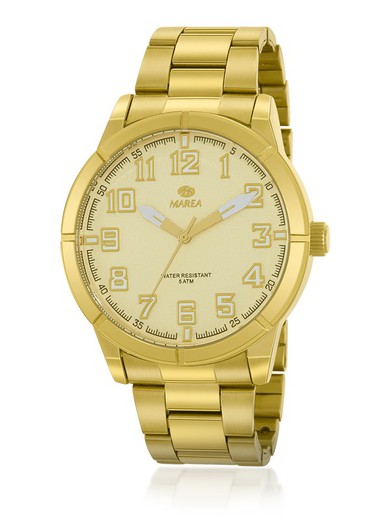 Marea Herrenuhr B41359/3 Goldener Stahl