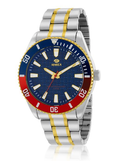 Reloj Marea Hombre B41391/4 Acero Bicolor Dorado