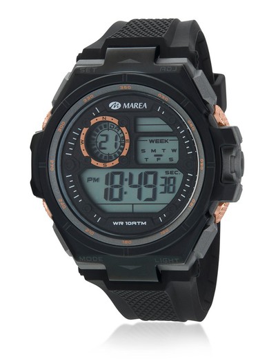 Reloj Marea Hombre B44105/1 Silicona Negro