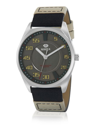 Marea Herrenuhr B54240/1 Bicolor Beige Schwarz