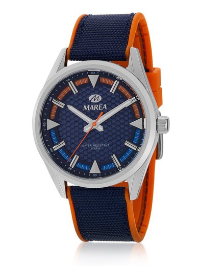 Montre Homme Marea B54254/3 Nylon Bleu