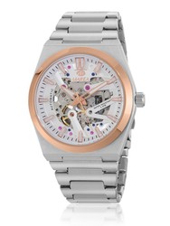 Reloj Marea Hombre B54274/3 Acero Bicolor Rosa Automático