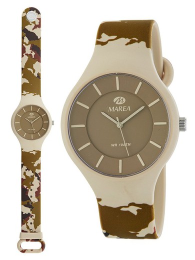 Marea Herrenuhr Camouflage B35324 / 25 Brown Camouflage