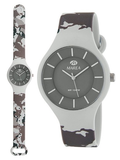 Reloj Marea Hombre Camuflaje B35324/26 Camuflaje Gris