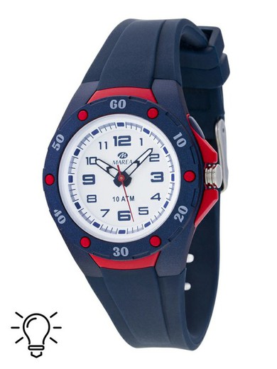 Reloj Marea Infantil B25136/2 Sport Azul Rojo