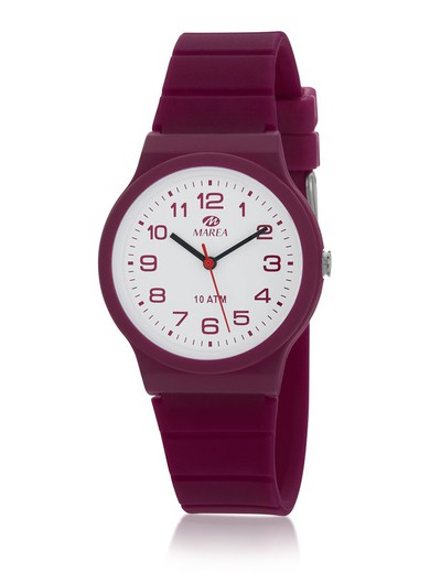 Orologio Donna Marea B25177/3 Silicone Bordeaux