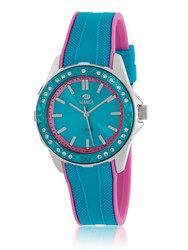 Reloj Marea Mujer B35365/6 Sport Rosa Bicolor Azul