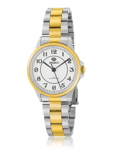 Zegarek Damski Marea B36165/2 Dwukolorowy Srebrny Złoty