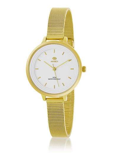 Γυναικείο ρολόι Marea B41198/13 ματ χρυσό