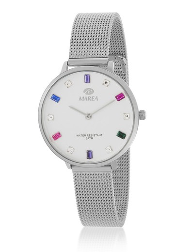 Γυναικείο ρολόι Marea B41290/1 Ατσάλινο Ματ