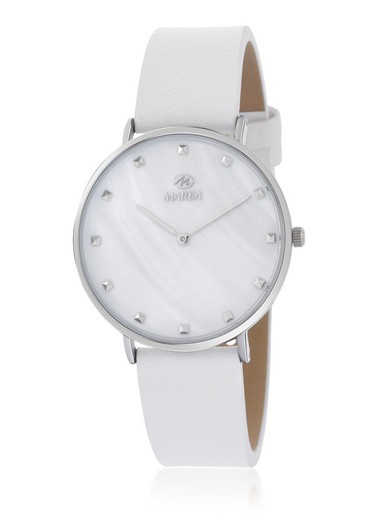 Marea Women's Watch B41309/1 White Leather