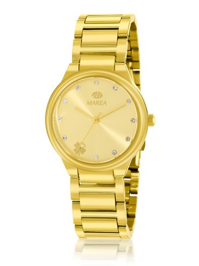 Relógio Feminino Marea B41325/5 Ouro
