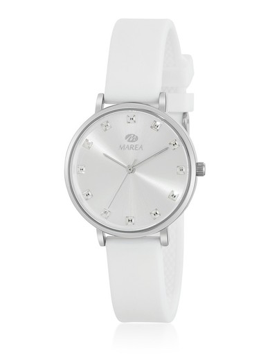 Relógio feminino Marea B41354/1 esportivo branco