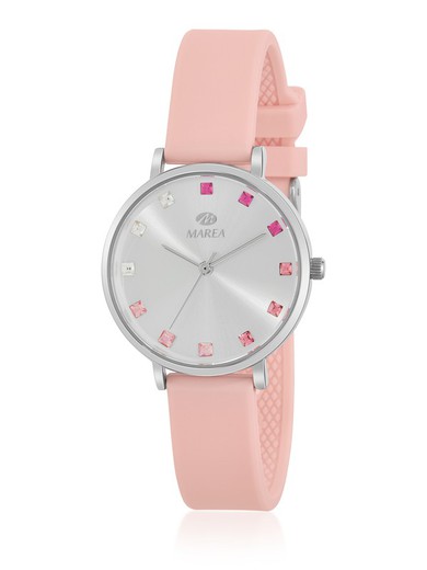 Relógio feminino Marea B41354/2 esportivo rosa