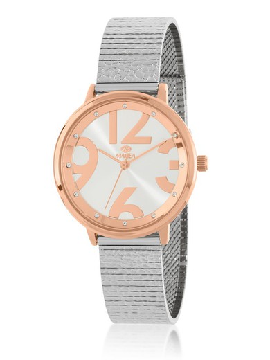 Reloj Marea Mujer B41384/4 Acero Bicolor Rosa Circonitas