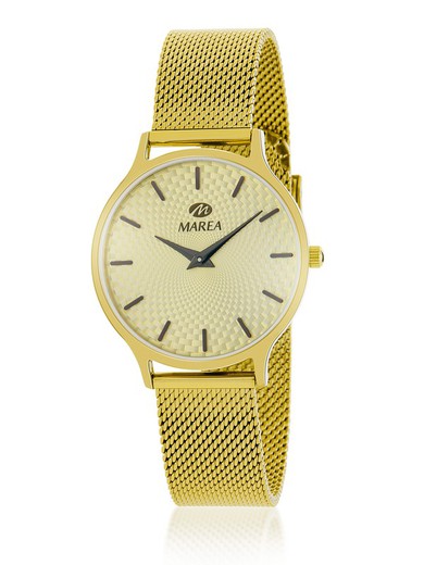Marea feminino relógio B54201 / 5 mat ouro