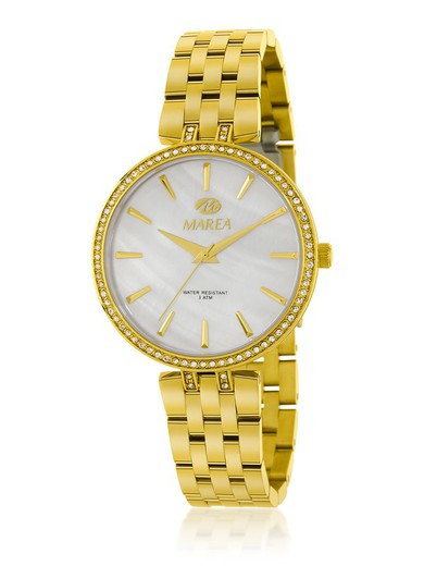 Relógio Feminino Marea B54229/5 Ouro