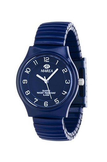 Marea Woman flexibel blauw horloge B35246 / 7