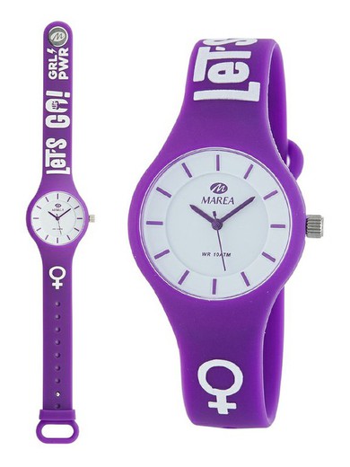 Marea Ladies Watch Wishes B35325 / 47 Sport Purple