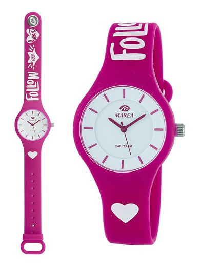 Marea Ladies Watch Wishes B35325 / 48 Sport Pink