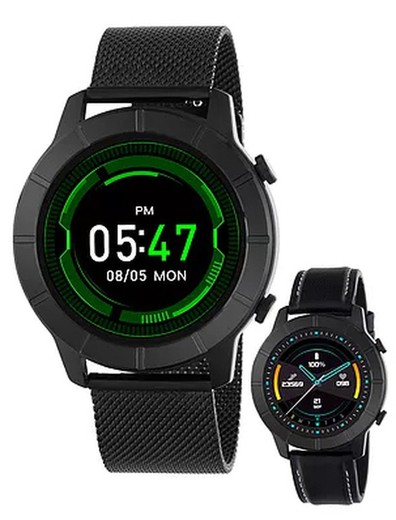 Reloj Marea Smartwatch B58003/2 Esterilla Negro