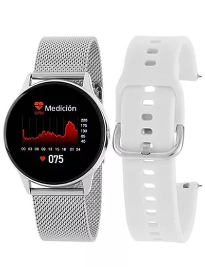 Marea Smartwatch B58008/3 Stalowy zegarek z matą