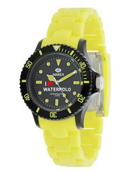 Marea Waterpolo uniseks horloge geel B40147 / 8